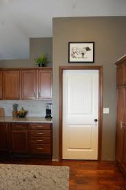 I decided to try this first and paint the trim on one door before updating all new doors. 7 Gorgeous White Doors With Wood Trim Ideas For Your Home Aprylann