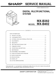 How to manually download and update: Sharp Mx B382 Mx B402 Fax Electrical Connector