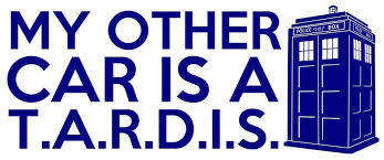 My Other Car Is A T A R D I S Svg Scal Tardis Silhouette Portrait Projects Geek Quotes