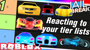 In order for the device to. Reacting To Your Jailbreak Vehicle Tier Lists Part 1 Youtube