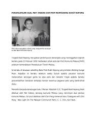 Peristiwa balai polis bukit kepong adalah kejadian serangan komunis semasa keadaan darurat di persekutuan tanah melayu. Perancangan Asal Mat Indera Dan Pkm Menyerang Bukit Kepong