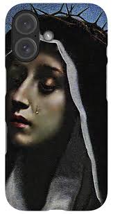 Our Lady Of Sorrows iPhone Case