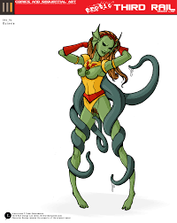 1girls female female only filmation masters of the universe  octavia (she-ra) she-ra princess of power solo tagme tentacle trdl 