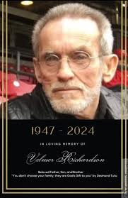 Obituary for Velmer Richardson