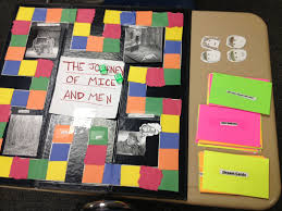 Pin By Lisa Wheeler On School Randoms Of Mice And Men High School Language Arts Book Projects