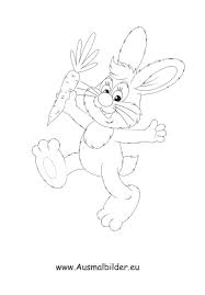 Osterhase im ostereier rahmen erwachsene ausmalbild. Ausmalbilder Osterhasen Osterhase Mit Karotte Zum Ausdrucken