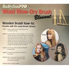 Recreate cutting edge trends and daring designer looks like a pro with our salon quality collection of hair dryers, straighteners, clippers & trimmers and unique styling tools. Babyliss Bwb Boxwood Pro Blow Dry Brush Bwbbox4 On Sale Overstock 29780470