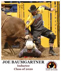 Joe Baumgartner is The Bull Riding Hall of Fame Inductee in "The ...