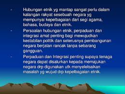Penyebab ketidakstabilan politik di indonesia. Hubungan Etnik Integrasi Dan Menangani Cabaran Ppt Download