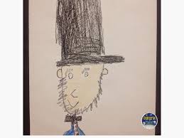 Abraham Lincoln Directed Drawing Abraham Lincoln For Kids Directed Drawing Kindergarten Directed Drawing