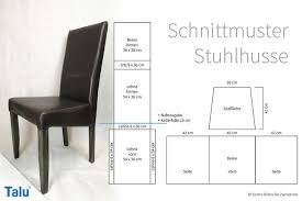 Stuhlhussen Nahen Anleitung Und Schnittmuster Fur Einen Stuhlbezug Stuhlhussen Nahen Anleitung Und Schnittmuster Diy Chair Covers Sewing Chair Chair Covers