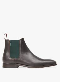 Nunn bush® otis men's plain toe dress chelsea boots. Chelsea Leather Ankle Boots Dark Brown Paul Smith Men Place Des Tendances