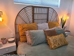 Maybe you would like to learn more about one of these? Mum Creates Her Dream Headboard With A Very Unlikely Kmart Buy Daily Mail Online