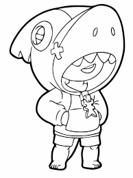 Pokoloruj gwiazdę gry mobilnej i zajrzyj do nas po inne kolorowanki. Ausmalbilder Leon Brawl Stars Zum Ausdrucken Wonder Day Ausmalbilder Fur Kinder Und Erwachsene