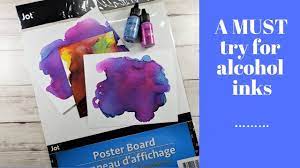 Game Changer For Alcohol Inks Try Poster Board Instead Of Yupo No Way Alcohol Ink Poster Board Alcohol Ink Techniques