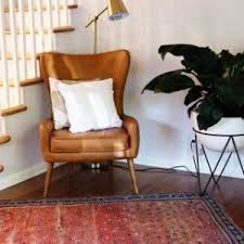 Erik Leather Wing Chair West Elm Leather Wing Chair Leather Side Chair Leather Chairs Bedroom