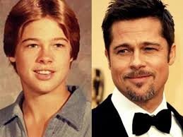 Can You Guess The Celebrity Based On Their Childhood Picture In 2020 Actors Then And Now Young Celebrities Brad Pitt