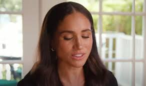 Meghan 'caught off guard' when asked about Harry in latest video