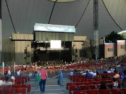 daytime view of stage picture of shoreline amphitheatre