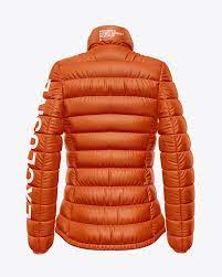Download Matte Women S Down Jacket Mockup Back View In Apparel Mockups On Yellow Images Object Mockups