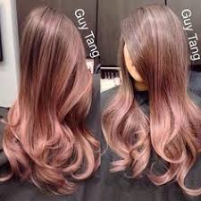 Rose Gold Ombre Straight Google Search Hair Styles Hair Brunette Hair Color