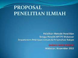 Check spelling or type a new query. Pdf Proposal Penelitian Ilmiah Darwis Panguriseng Academia Edu