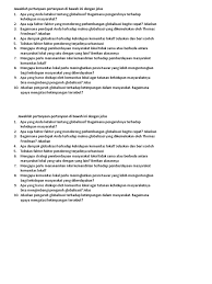 Soal sosiologi essay jawaban xii kelas dan. Soal Pendalaman Esai Materi Sosiologi Kelas Xii Bab 2 Globalisasi Dan Perubahan Komunitas Lokal Kurikulum Revisi 2016