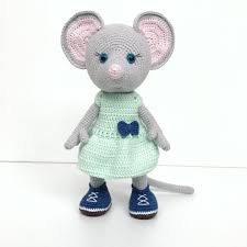 вязаные крючком мыши крысы мышки крыски символ 2020 года Net Opisaniya Foto Crochet Amigurumi Crochet Mouse Stuffed Animal Patterns