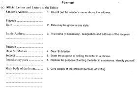 Effective job application letters describe. Letter Writing Class 11 Format Examples Samples Topics