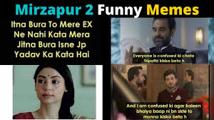 Mirzapur 2 Funny Memes Memes Mirzapur 2 Funny Memes Of Mirzapur Season 2 Dank Memes Of Mirzapur 2 Youtube