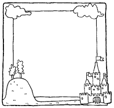 Coloring for kids coloring pages school frame art therapy projects toddler art projects page borders art journal inspiration animal pictures picture frames. Summer Picture Frame Coloring Page Coloring Page Book For Kids