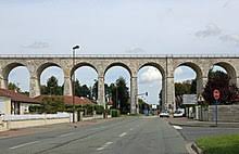 Les viaducs sont plus imposants, de par leur longueur ou de par leur hauteur. Viaduc Wikipedia