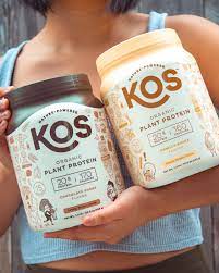 Kos Organic Plant Based Protein Vegan Protein Shake Protein Meal Replacement Shakes Peanut Butter Protein Shake