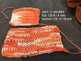 This size refers to the thickness of the needle, not its length. Baby Knitter Trying Out Different Needle Sizes Cc Welcome Knitting