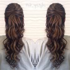 Whitney Burkhart Upstyles On Instagram One Of The 3 Bridal Upstyles I Did This Past Weekend Half Up Hair Styles Long Hair Styles Homecoming Hairstyles