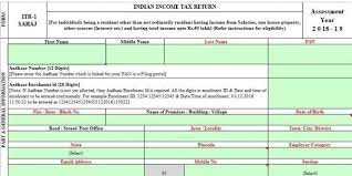 The 1040 form is divided into sections. Income Tax Returns Forms For 2019 20 Released Here S All You Need To Know The New Indian Express