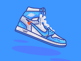 Off White X Air Jordan 1 Unc Blue Jordan Shoes Girls Blue Sneakers Off White Shoes