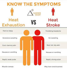 Heat Exhaustion V Heat Stroke Heat Exhaustion Throbbing Headache Exhaustion