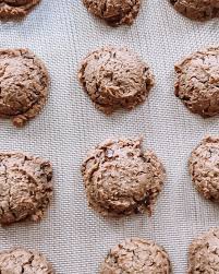 This post may contain affiliate links. Chickpea Almond Butter Chocolate Cookies High Fiber Cookies