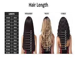 Hair Lengths Hair Length Chart Grey Hair Wig Hair Lengths