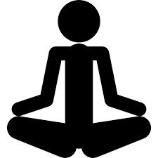 Person Silhouette In Meditation Posture In Spa Free Vector Icons Designed By Freepik Person Silhouette Free Icons Vector Icon Design