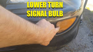 Unless your signal flasher is working, it will be hard for you to maneuver the car tightly. 1999 Chevy Cavalier Lower Turn Signal Bulb Replacement Youtube