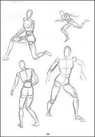 This will be the center line. Using A Manikin For The Study Of Anatomy Drawing Fundamentals