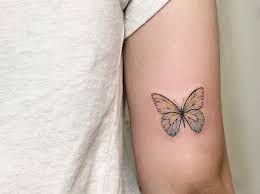 Butterfly Butterflytattoo Watercolor Minimalisttattoo Littletattoo Smalltattoo Minitattoo Tats Ta In 2021 Butterfly Tattoo Minimalist Butterfly Tattoo Tattoos