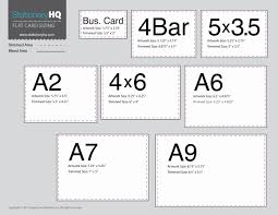 awesome flat card size chart templates bedfordfarmersmkt com