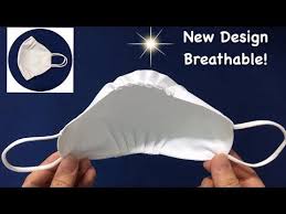 How To Make A Breathable Mask That Does Not Touch The Face Easy Face Mask Diy Mask Easy Face Masks