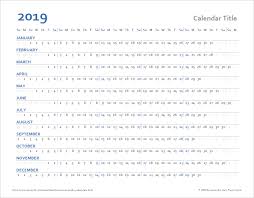 I Just Downloaded An Awesome Horizontal Yearly Calendar Light For Excel From Vertex42 Com Excel Calendar Template Yearly Calendar Template Excel Calendar