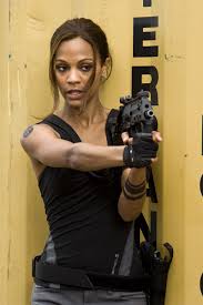 The Losers Zoe Saldana Takes Off Her Avatar Bodypaint Seattle Weekly