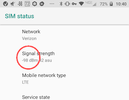 Whats My Actual Cell Signal Strength
