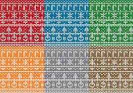 Check out just how much how much ugly christmas sweater demand has grown over the course of human history Christmas Sweater Patterns Free Vectors Ui Download